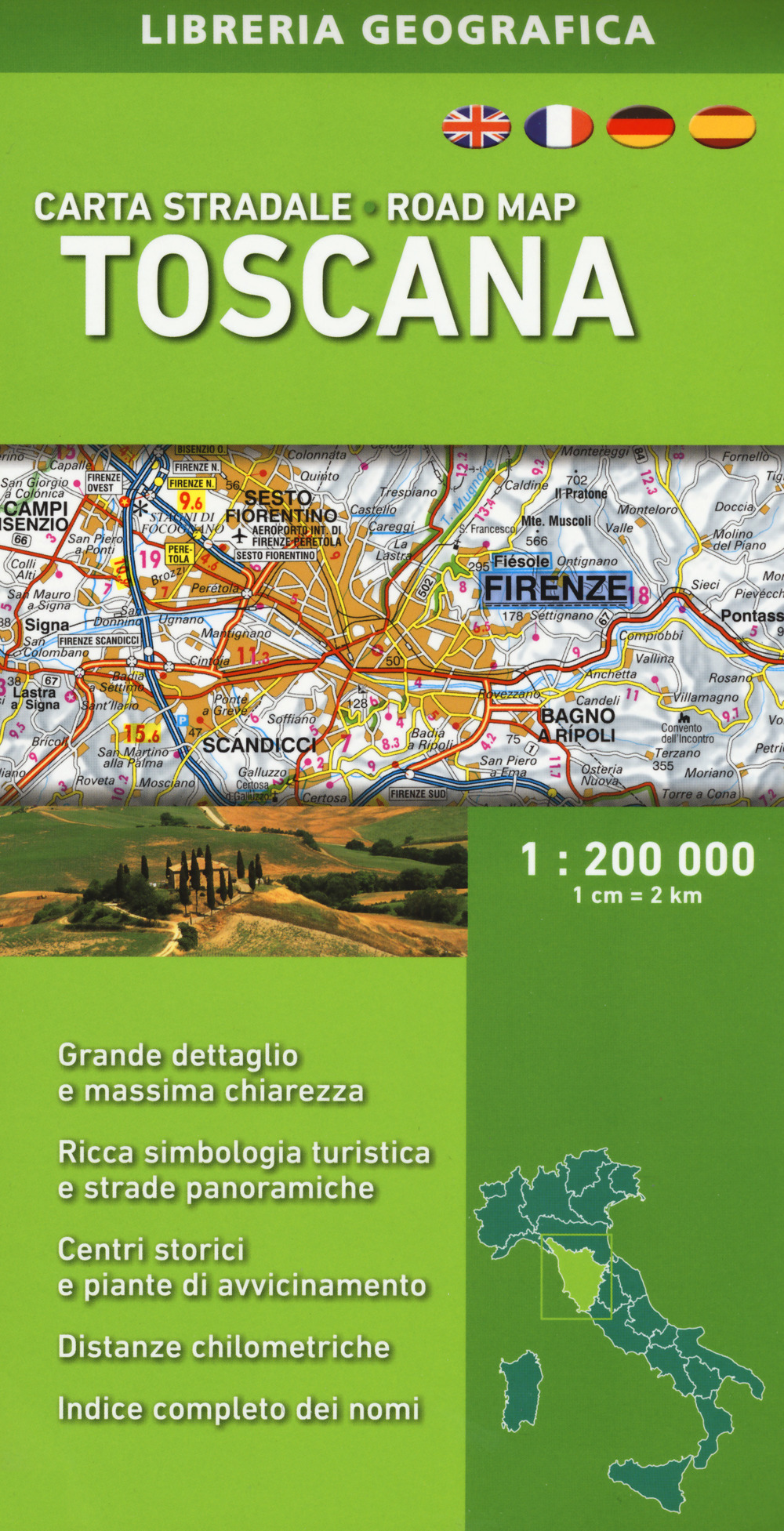 Toscana 1:200.000