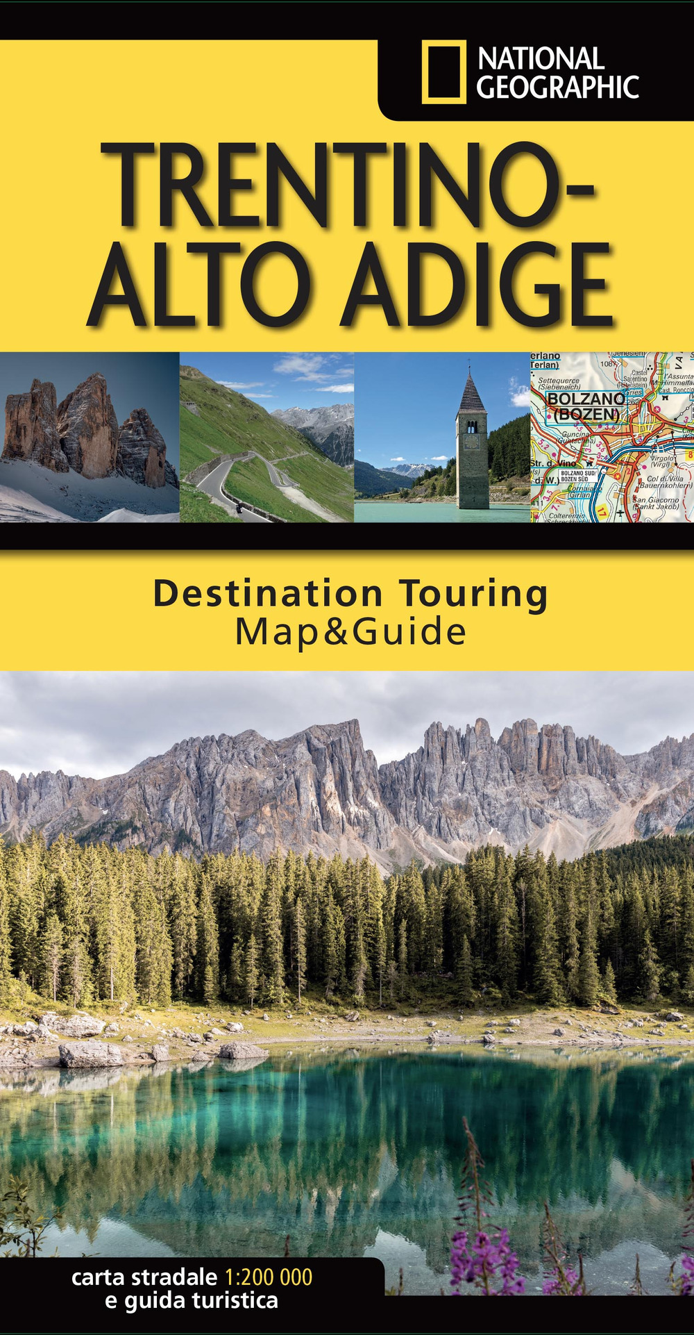 Trentino Alto Adige. Carta stradale e guida turistica 1:200.000