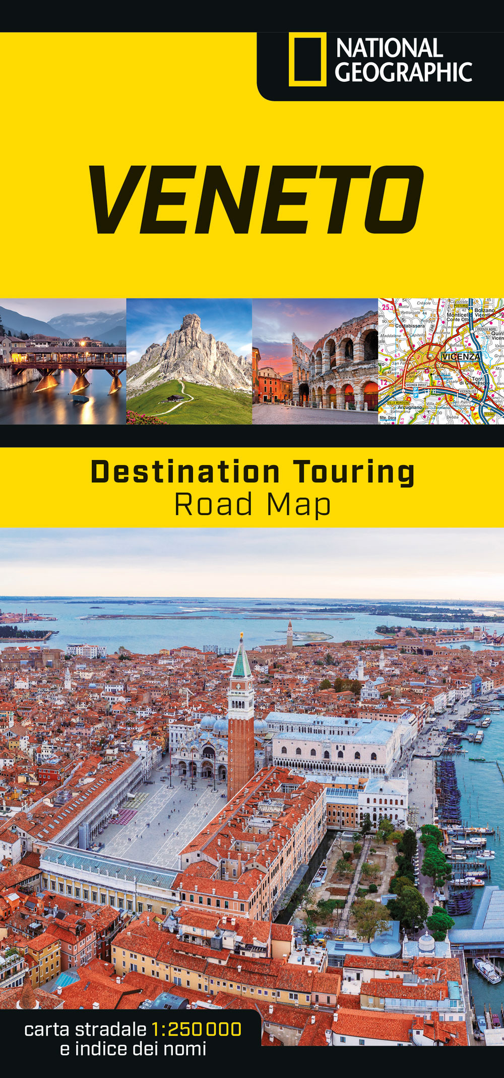 Veneto. Road Map. Destination Touring 1:250.000