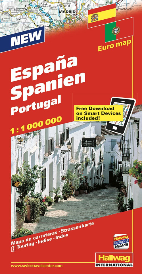 Spagna e Portogallo-España y Portugal 1:1?.000?.000. Ediz. bilingue