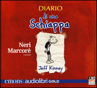 DIARIO DI UNA SCHIAPPA LETTO DA NERI MARCORE' AUDIOLIBRO CD AUDIO FORMATO MP3 di KINNEY...