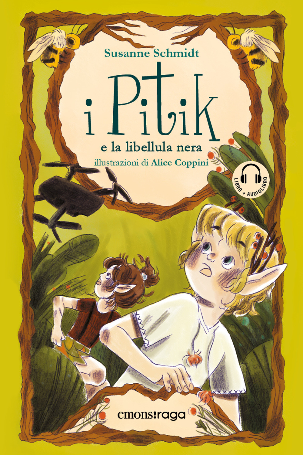 I Pitik e la libellula nera. Con audiolibro