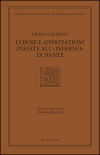Copertina del Libro: Chiose e annotazioni inedite all'«Inferno» di Dante