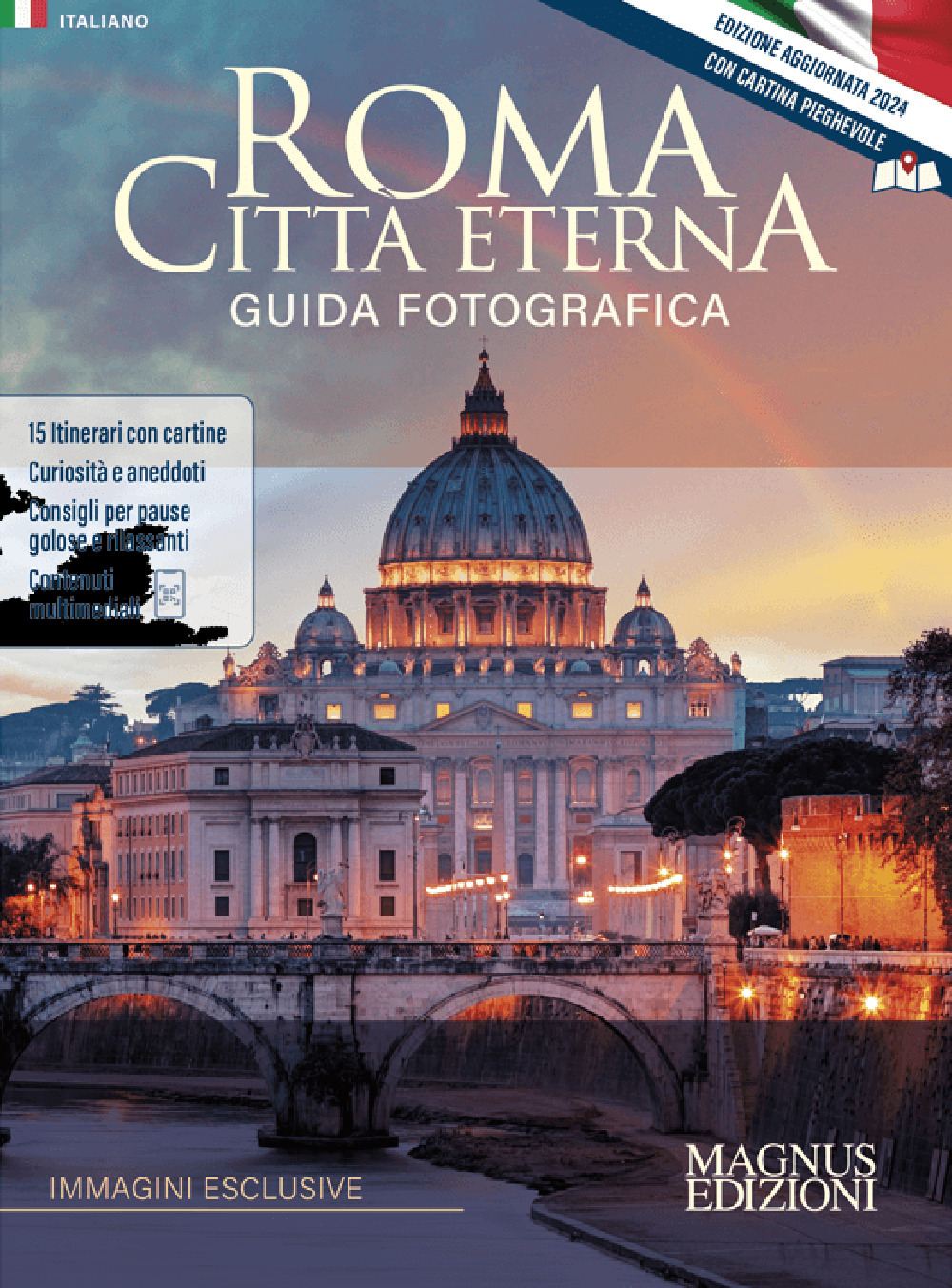 Roma città eterna. Guida fotografica. Ediz. a colori. Con Carta geografica ripiegata