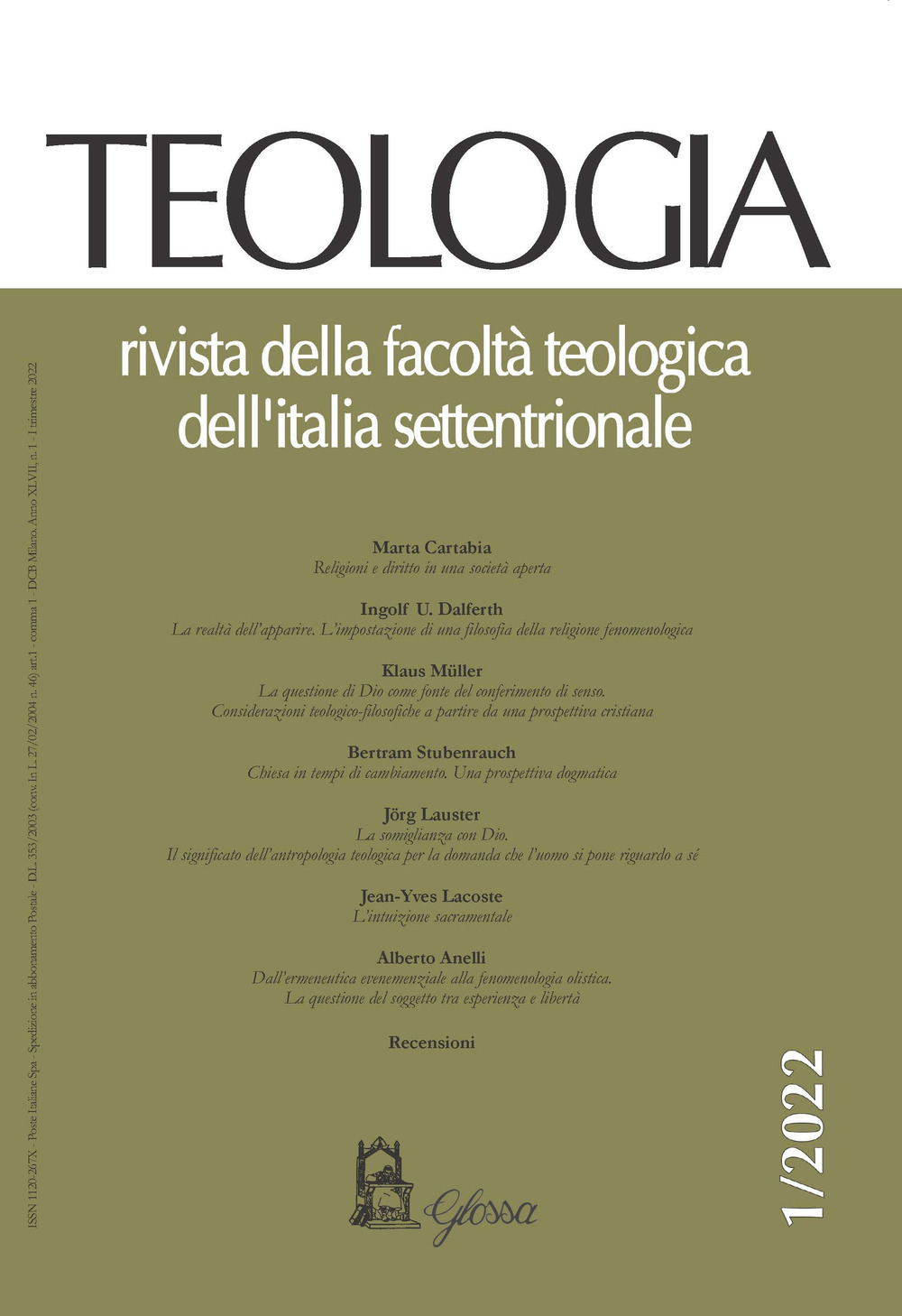 Teologia (2022). Vol. 1