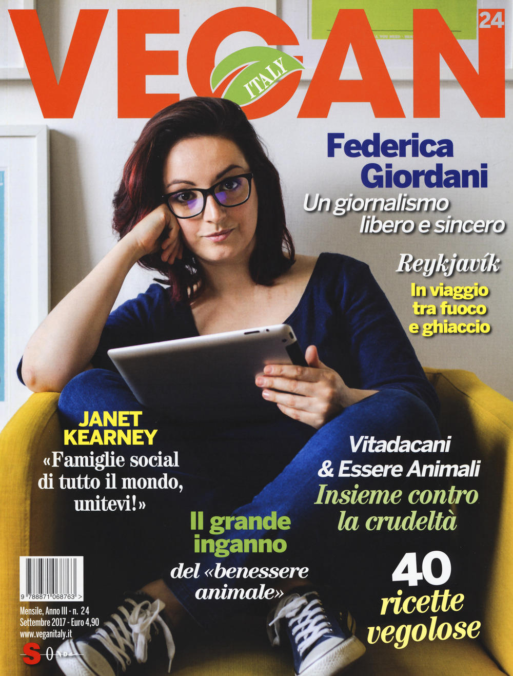 Vegan Italy (2017). Vol. 24: Settembre