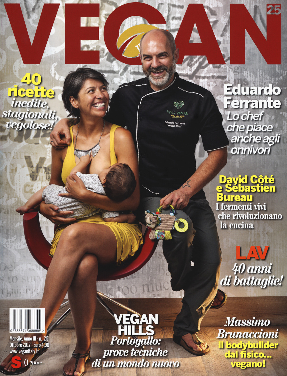 Vegan Italy (2017). Vol. 25: Ottobre