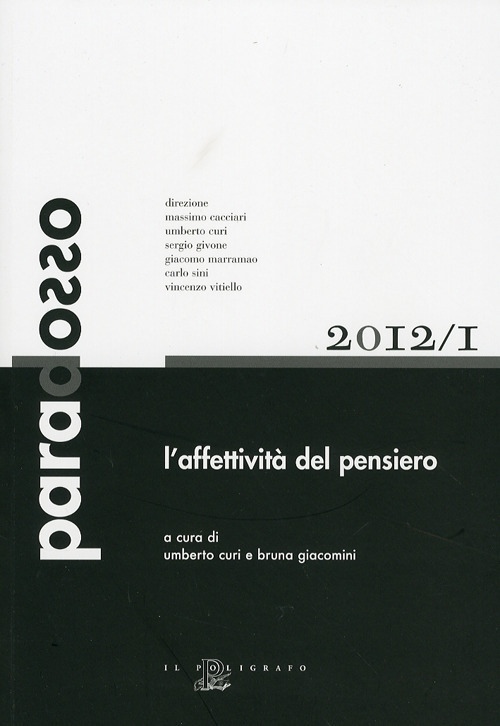 L'affettività del pensiero