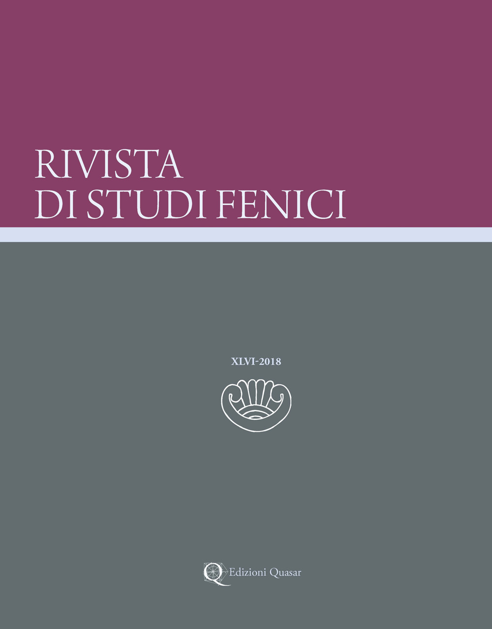 Rivista di studi fenici (2018). Vol. 46
