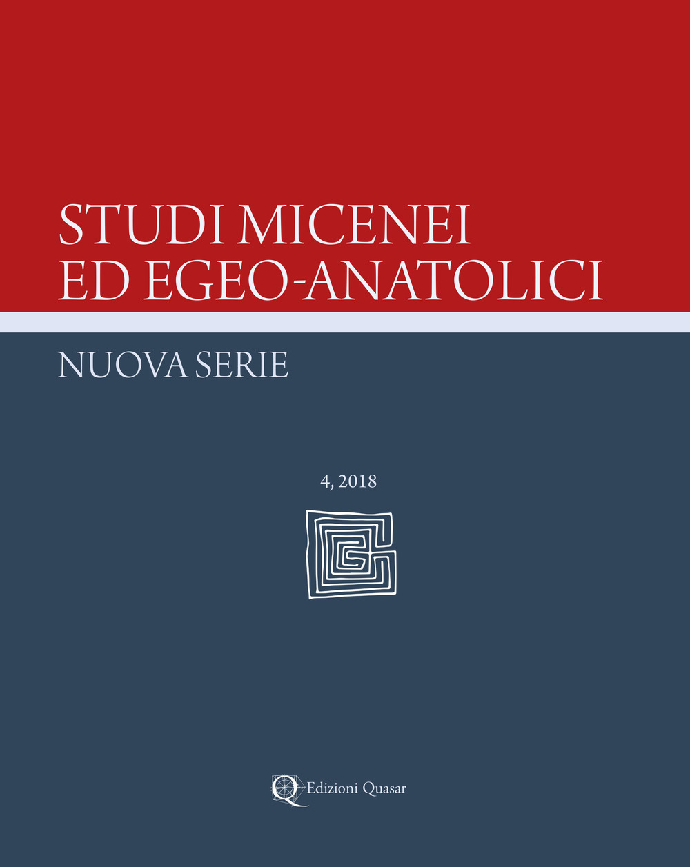 Studi micenei ed egeo-anatolici. Nuova serie (2018). Vol. 4