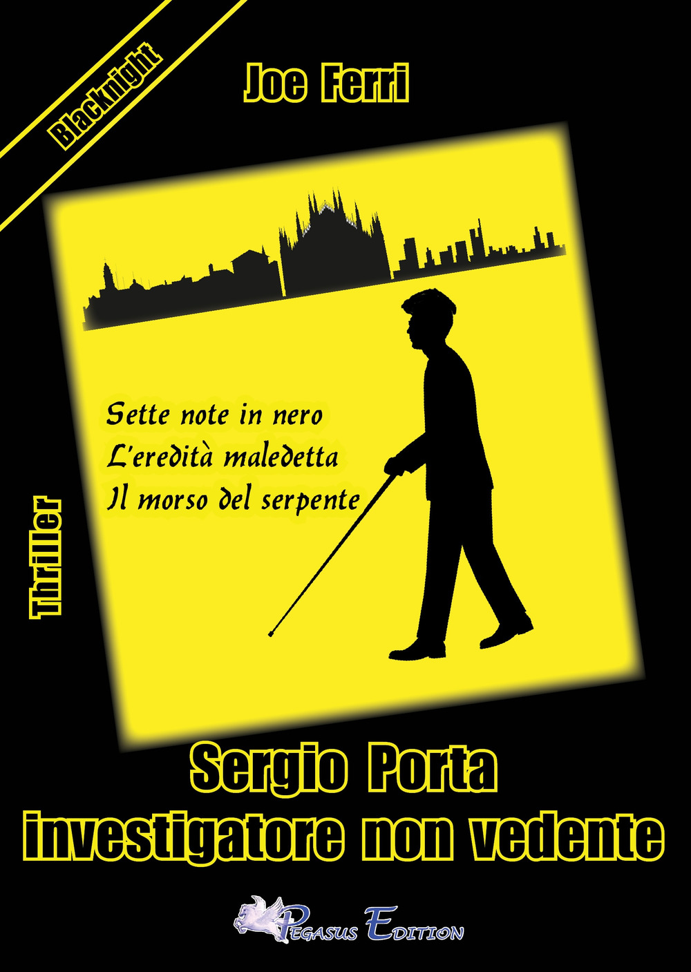 Sergio Porta investigatore non vedente
