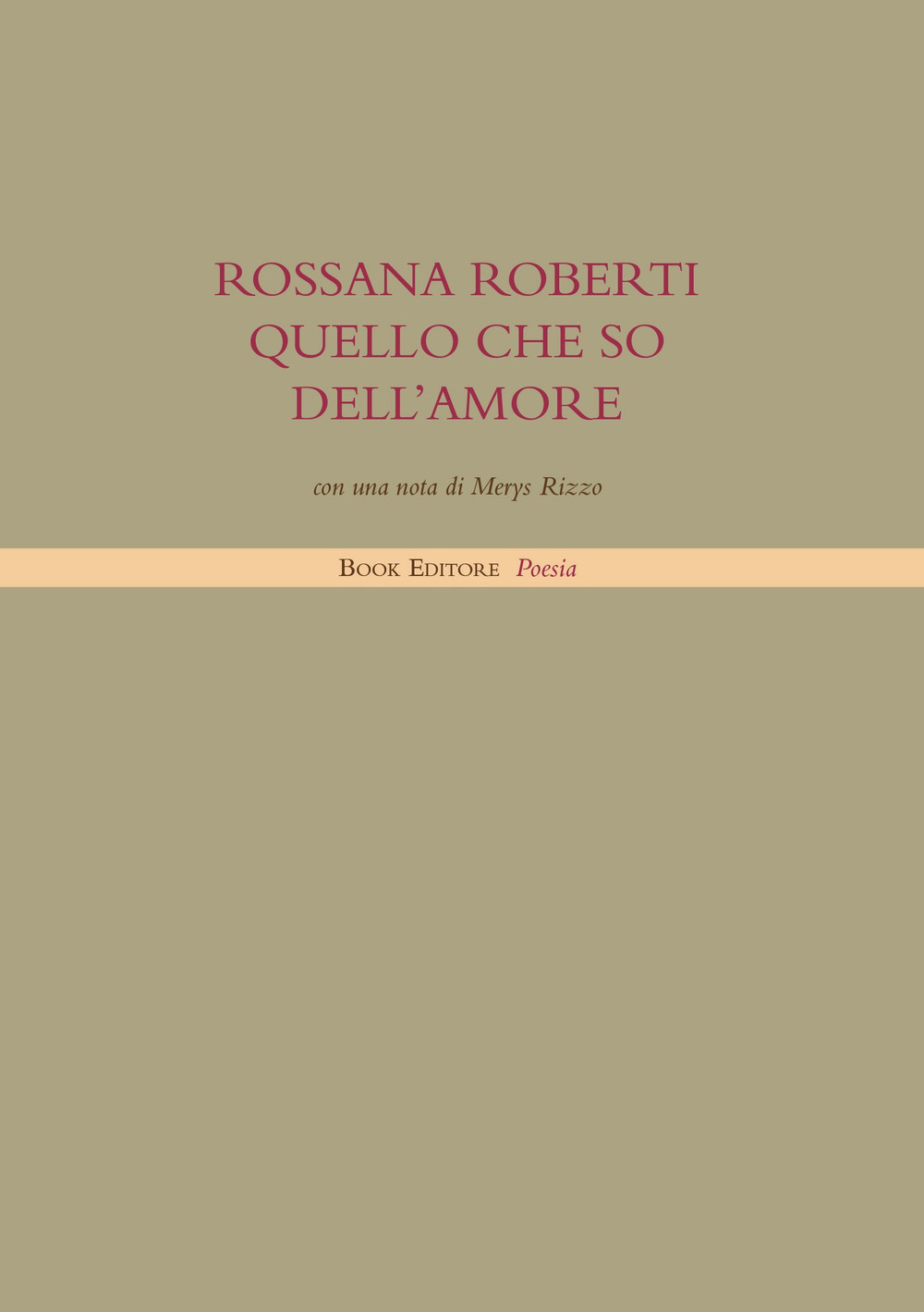 Quello che so dell'amore
