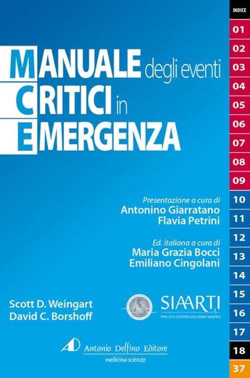 Manuale degli eventi critici in emergenza. Ediz. a spirale