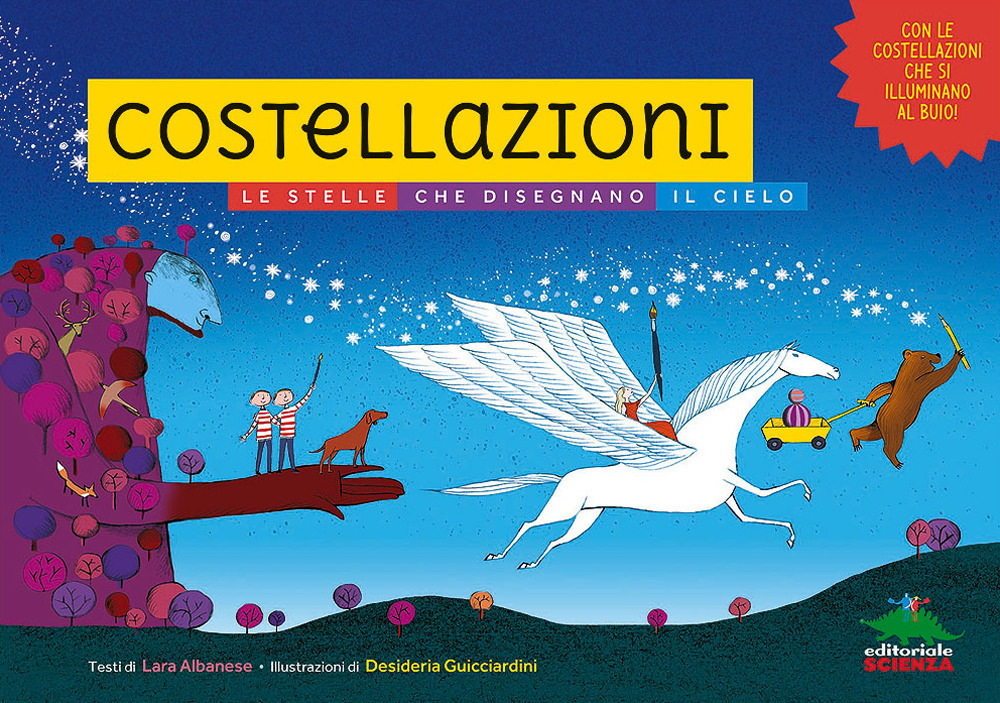 COSTELLAZIONI. LE STELLE CHE DISEGNANO IL CIELO. EDIZ. ILLUSTRATA - 9788873078906