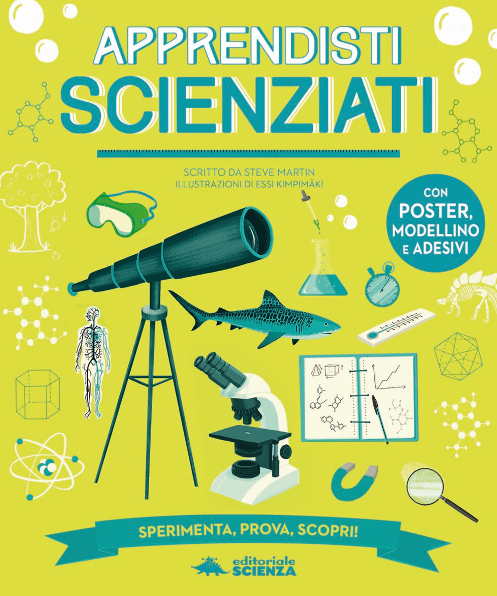 Apprendista scienziato. Con adesivi. Con gadget