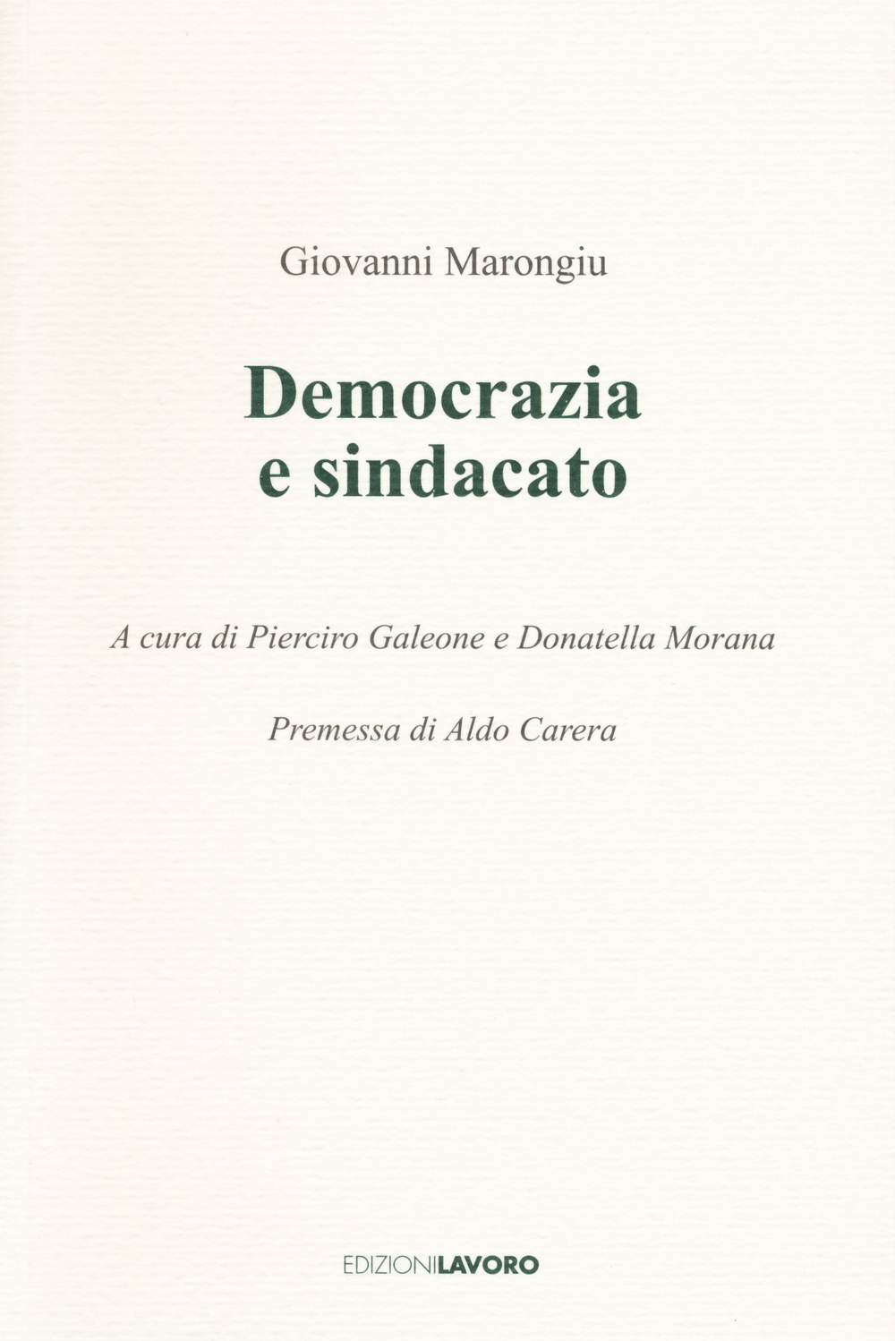 Democrazia e sindacato