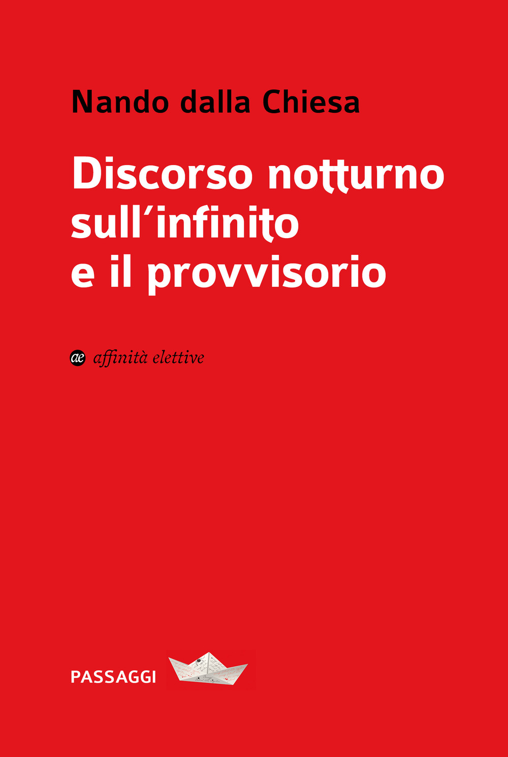 Discorso notturno sull'infinito e il provvisorio