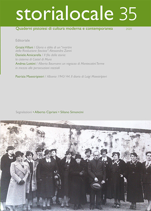 Storialocale. Quaderni pistoiesi di cultura moderna e contemporanea. Vol. 35
