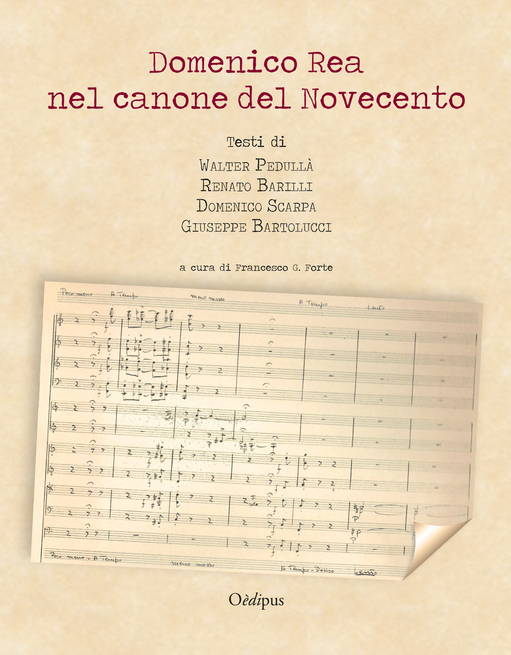 Domenico Rea nel canone del Novecento