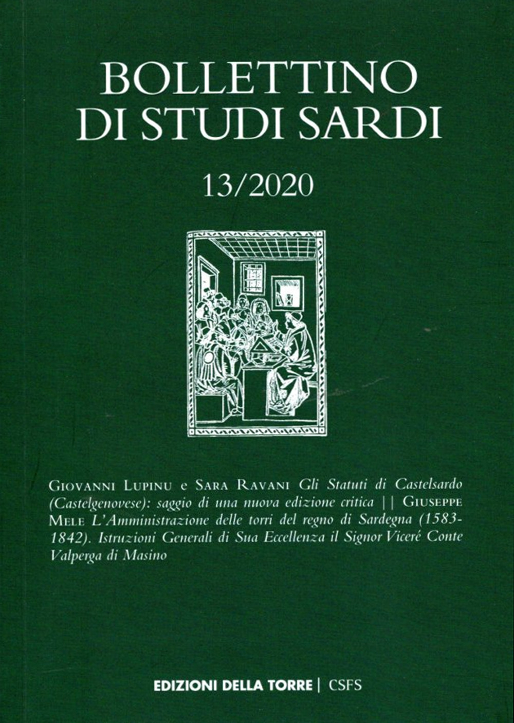 Bollettino di studi sardi (2020). Vol. 13