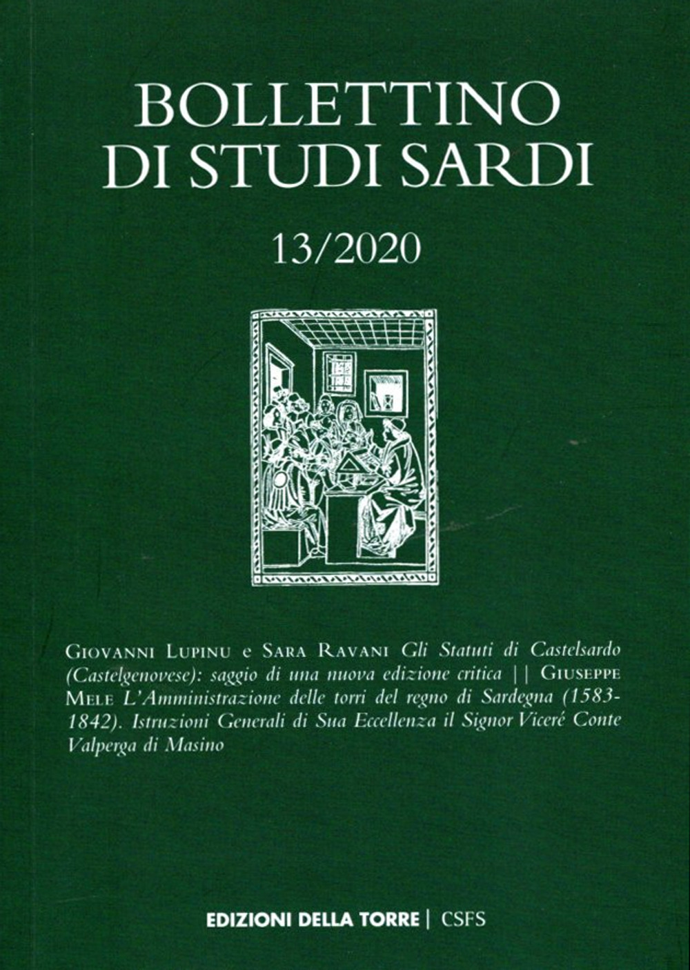 Bollettino di studi sardi (2020). Vol. 13