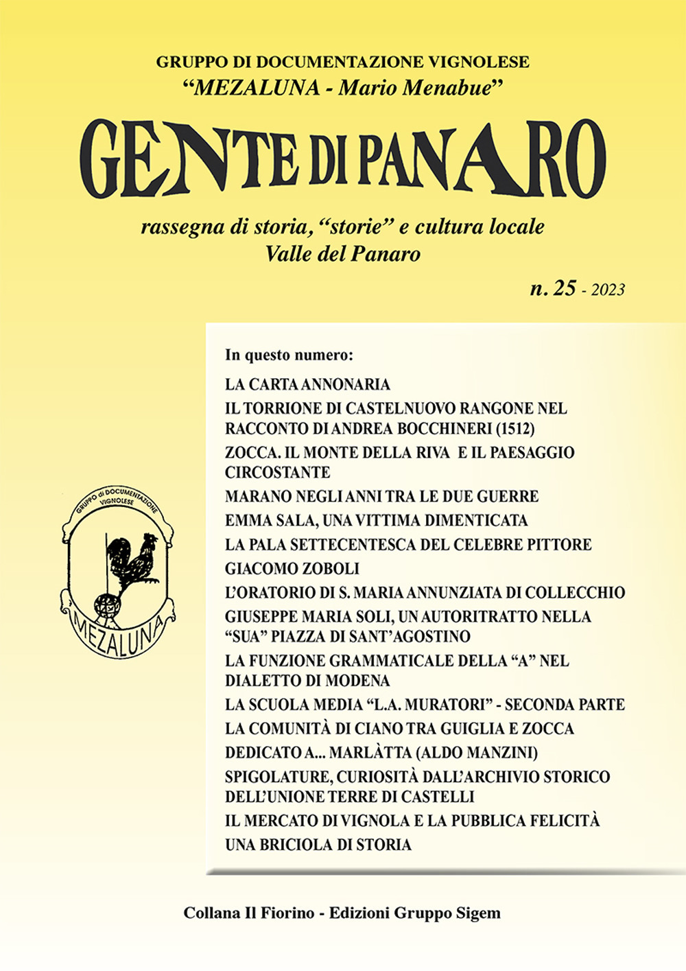 Gente di Panaro (2023). Vol. 25