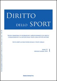Diritto dello sport (2010). Vol. 1