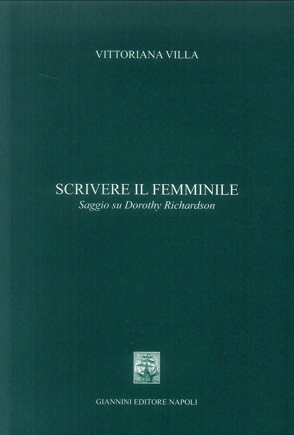 Scrivere al femminile. Saggio Su Dorothy Richardson