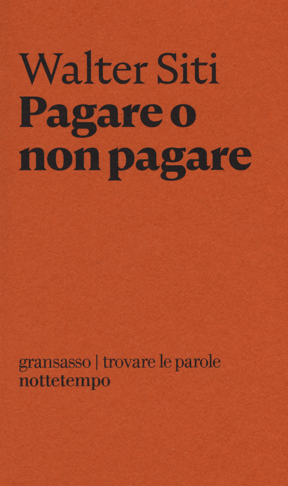 Pagare o non pagare