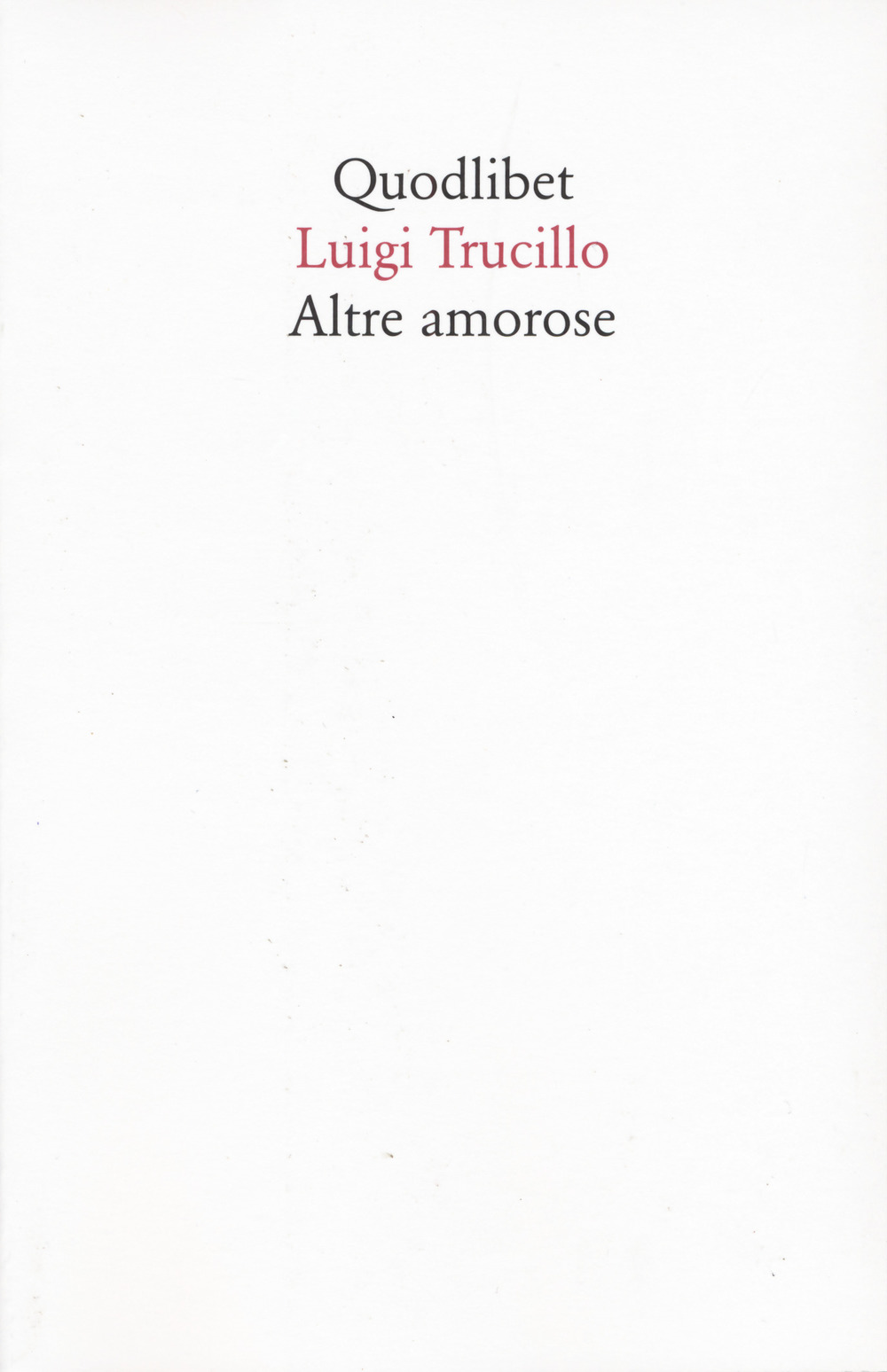 Altre amorose