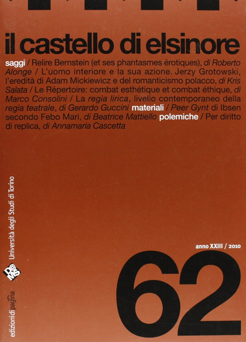 Il castello di Elsinore (2010). Vol. 62