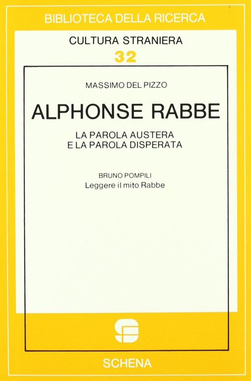 Alphonse Rabbe: la parola austera e la parola disperata-Leggere il mito Rabbe