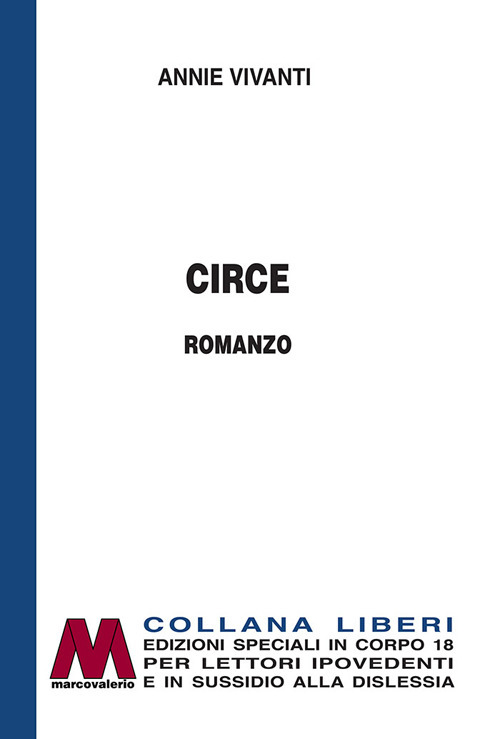 Circe. Ediz. per ipovedenti