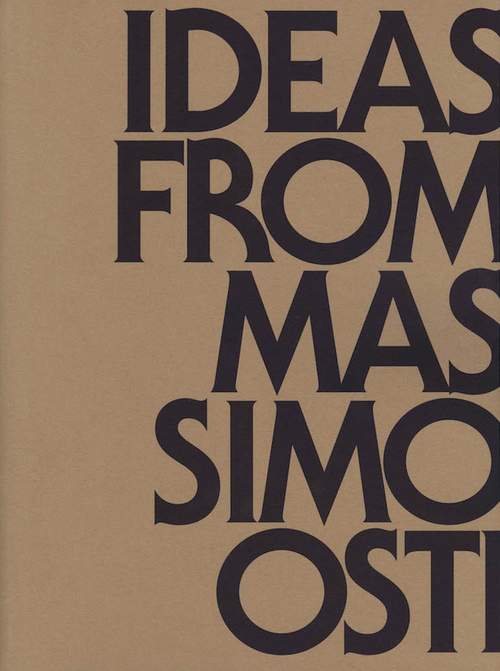 Ideas from Massimo Osti. Ediz. italiana e inglese