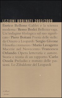 Lezioni urbinati 2003/2009