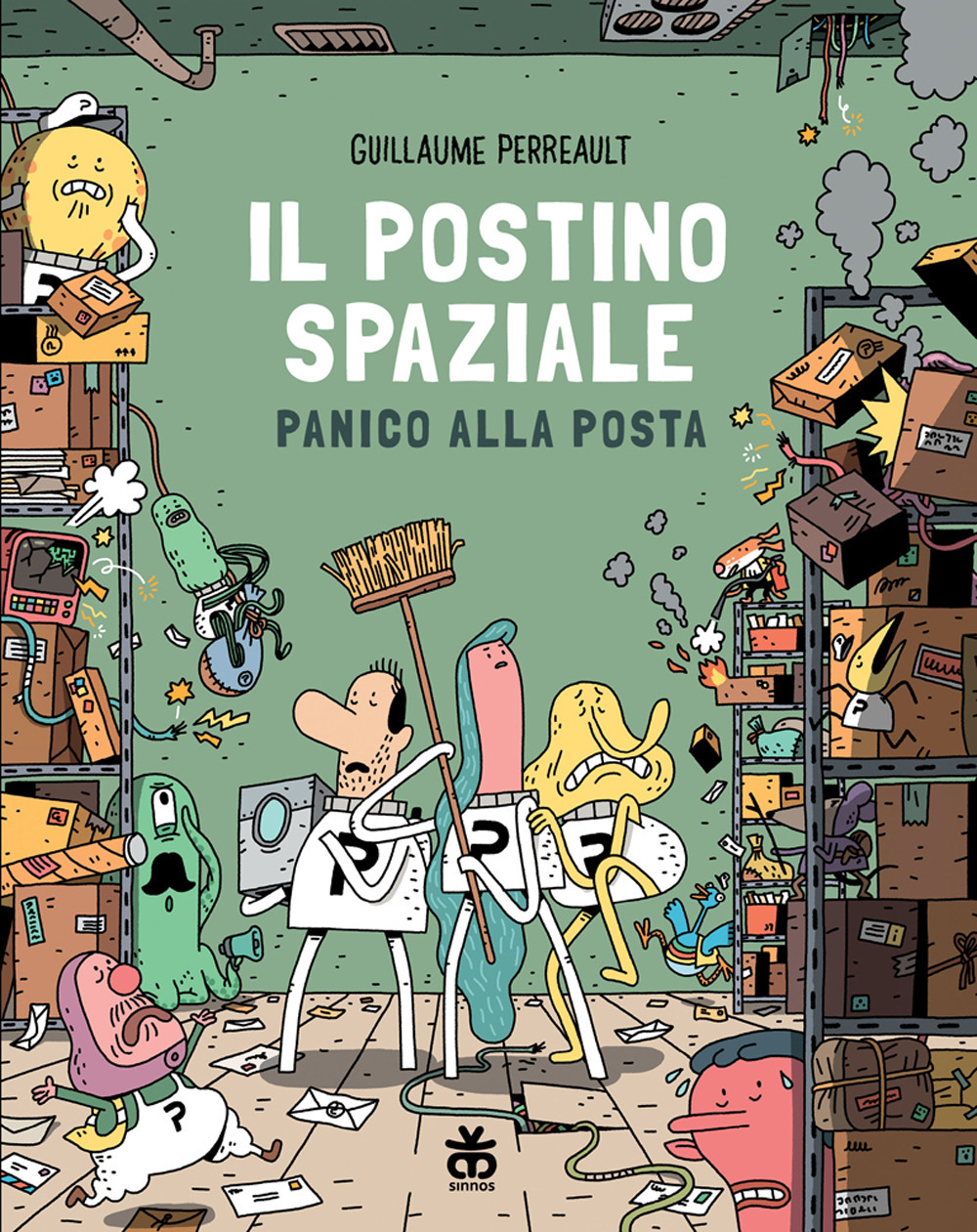Panico alla posta. Il postino spaziale