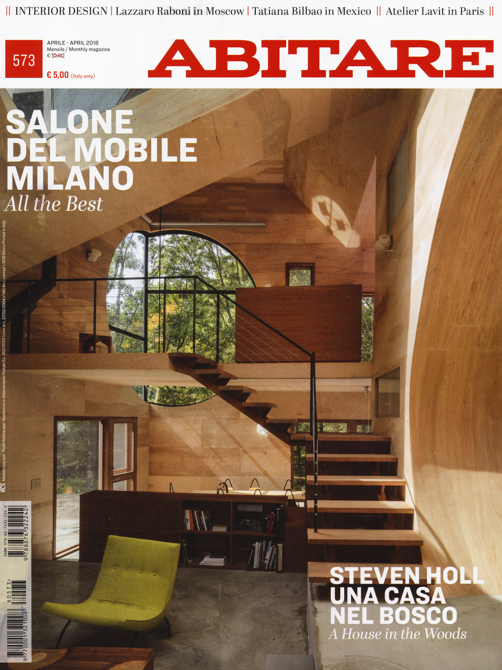 Rivista di architettura abitare. Vol. 573: Salone del mobile Milano. All the best