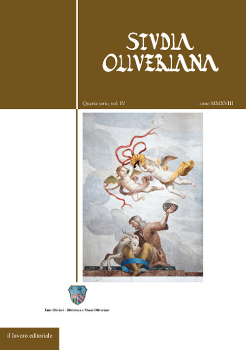 Studia Oliveriana. Quarta serie. Vol. 4