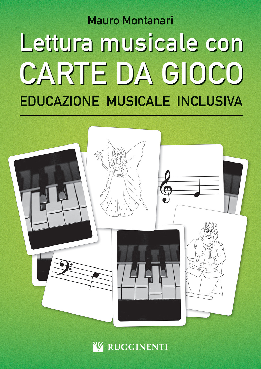 Lettura musicale con carte da gioco per pianoforte. Con Carte