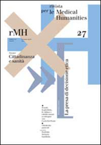 Rivista per le medical humanities (2014). Vol. 27: Cittadinanza e sanità