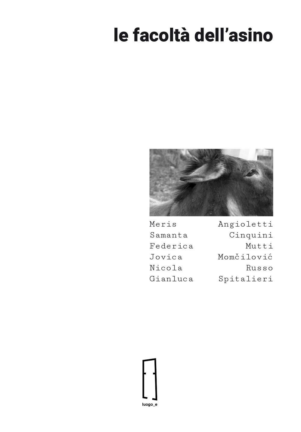 Le facoltà dell'asino