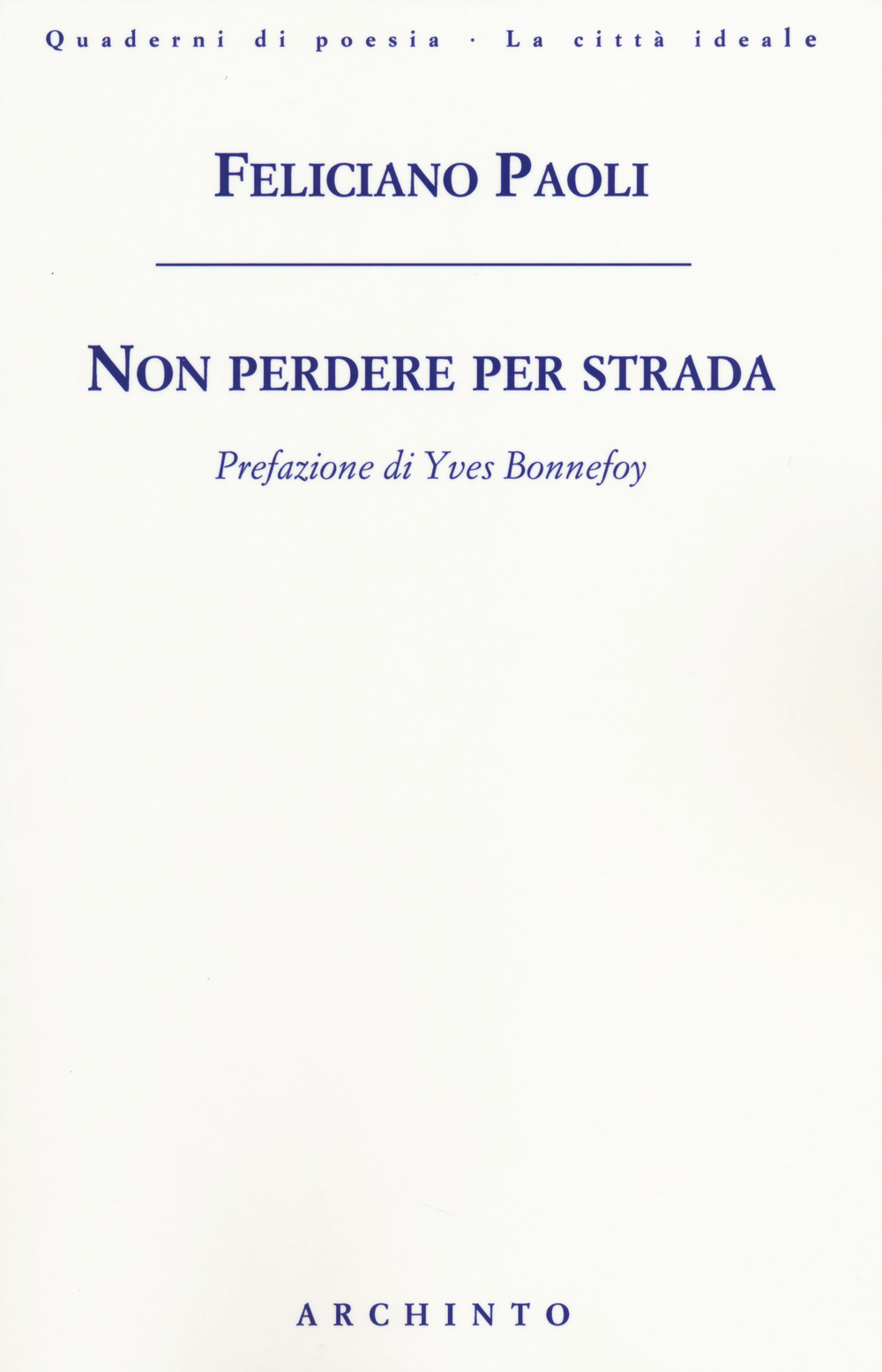 Non perdere per strada