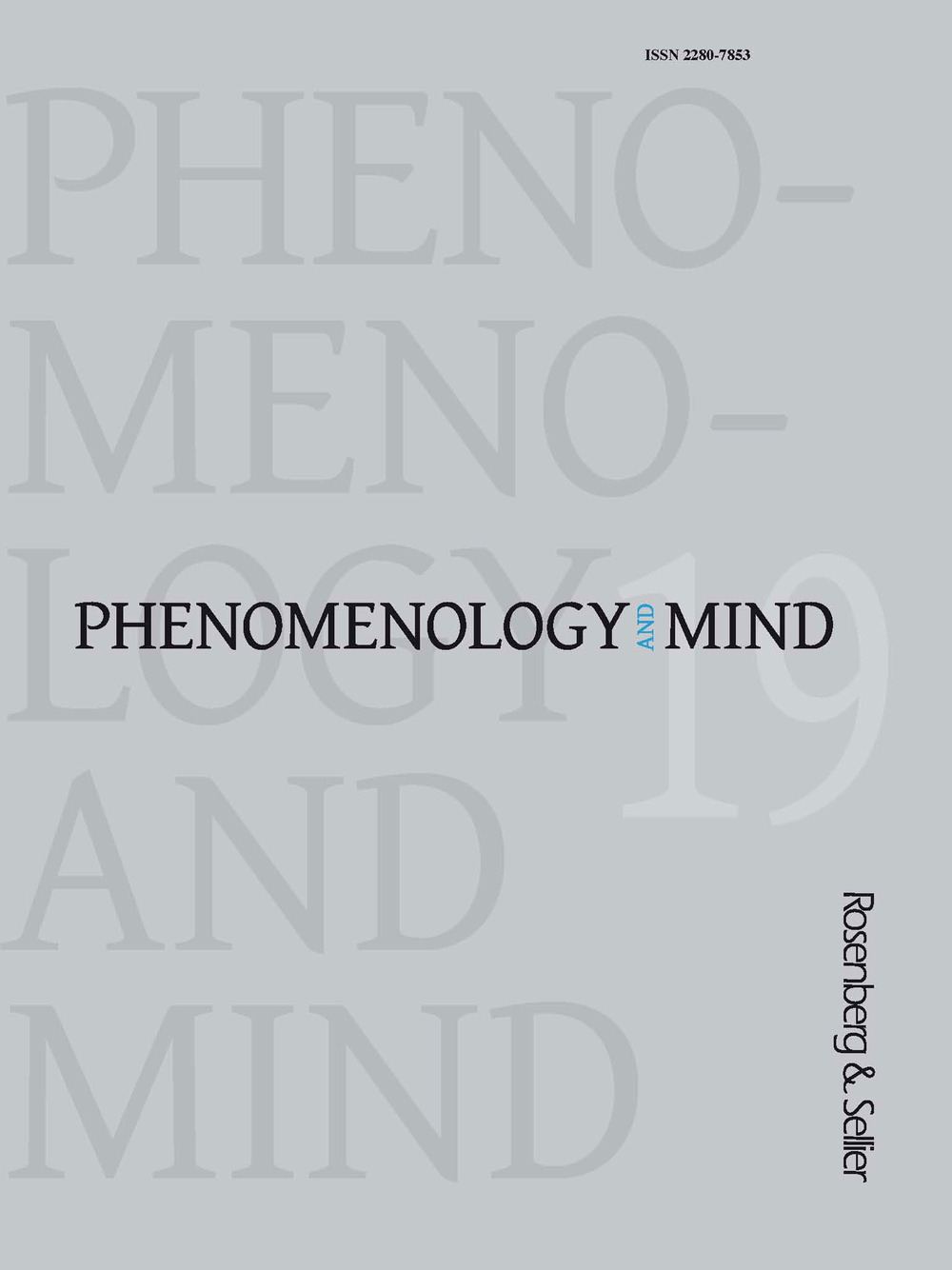 Phenomenology and mind (2020). Vol. 19: Human reproduction and parental responsibility: new theories, narratives, ethics