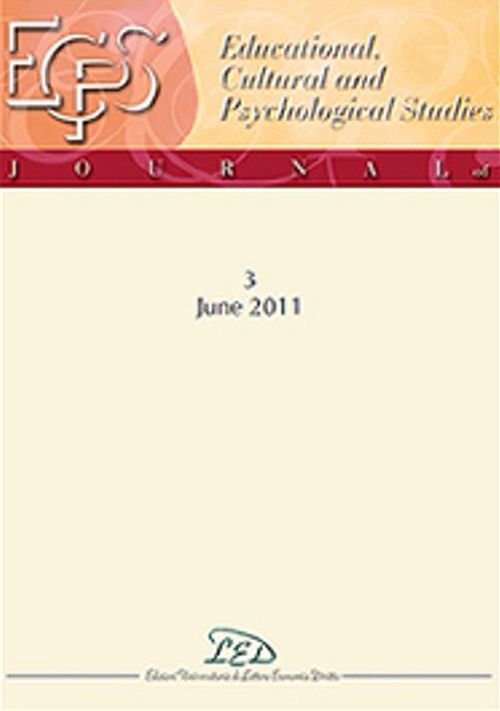 Journal of educational, cultural and psychological studies (ECPS Journal). Ediz. italiana e inglese (2011). Vol. 3