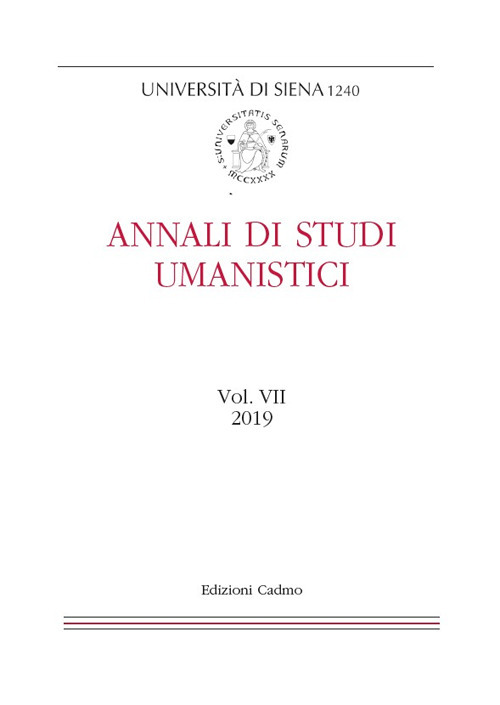 Annali di studi umanistici (2019). Vol. 7
