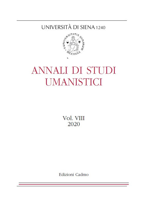 Annali di studi umanistici (2020). Vol. 8