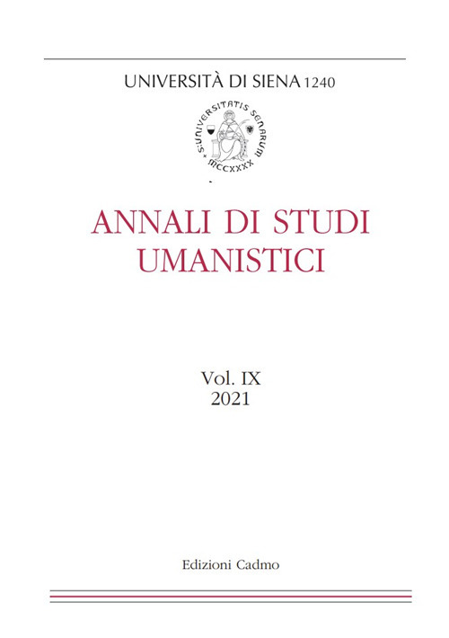Annali di studi umanistici (2021). Vol. 9