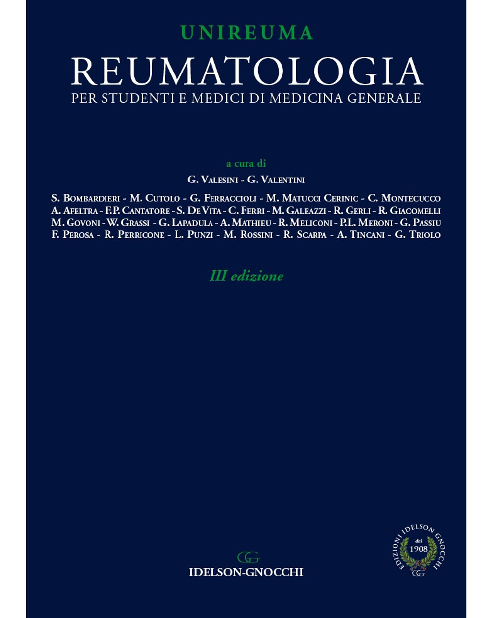 Reumatologia. Per studenti e medici di medicina generale