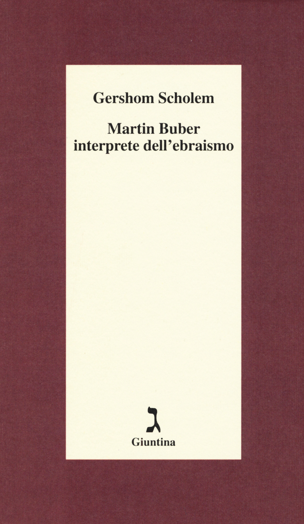 Martin Buber interprete dell'ebraismo