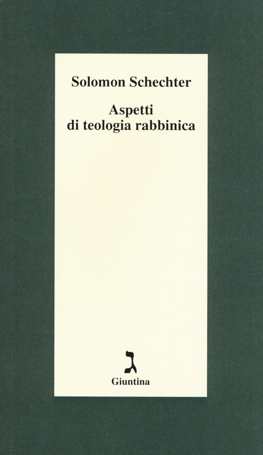 Aspetti di teologia rabbinica